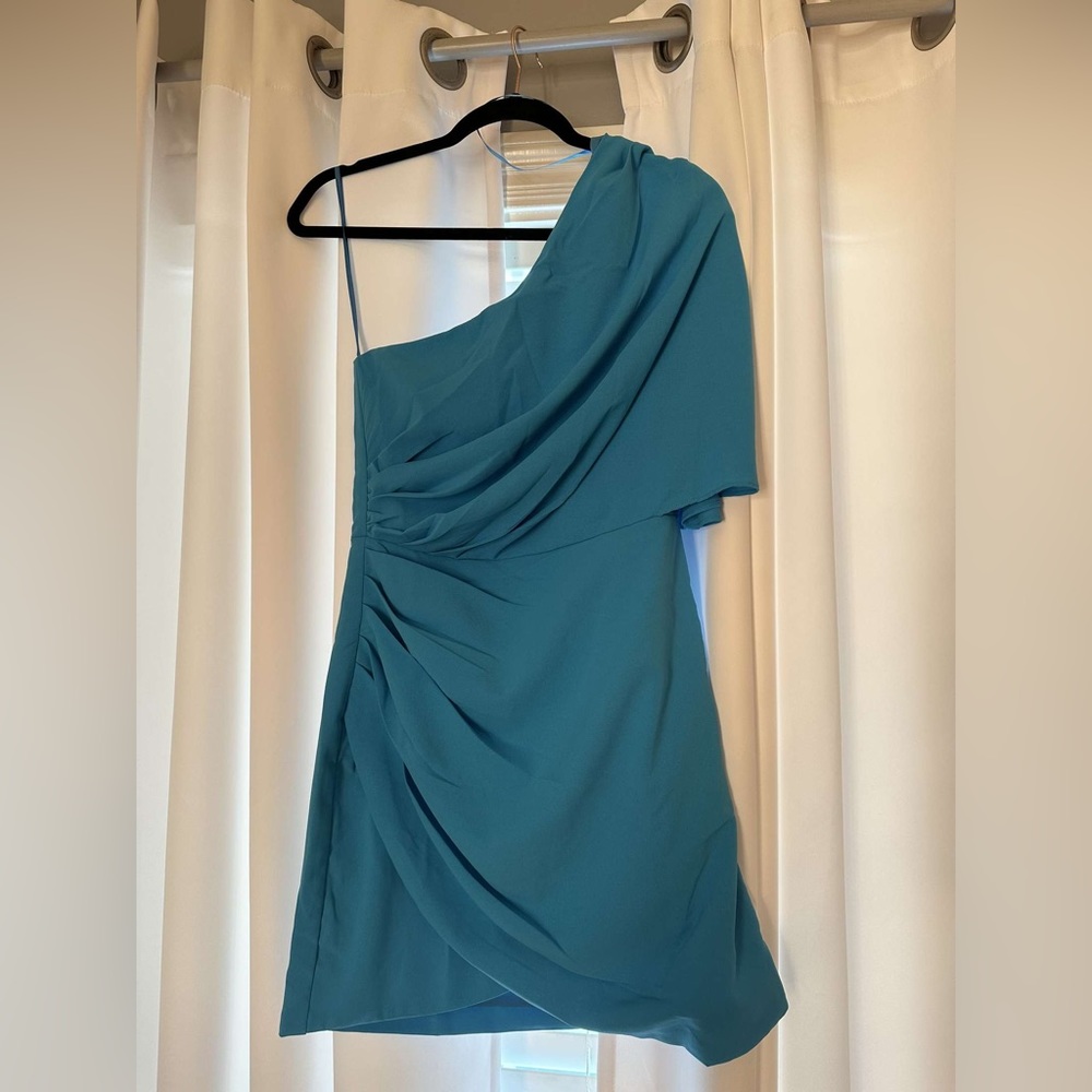 One Shoulder Mini Dress